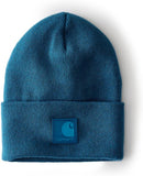 Carhartt Men's Tonal Patch Beanie - Dark Tranquil Blue — 1