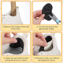 8 Pairs Adhesive Back of Heel Cushion Pads, Liners Heel Protectors Anti Blister Shoe, Heel Grips Inserts for Boots, Too Big Loose Shoes, Improve Shoe Fit, Reusable Heel Guards Liners for Women Men — 3