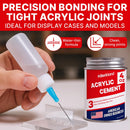 Berkland Acrylic Bonding Cement, 4 oz with Applicator Bottle — 2