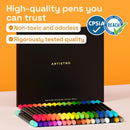 ARTISTRO 36 Dual-Tip Acrylic Paint Marker Pens for Drawing | Multicolor — 8