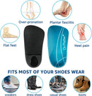 DR. POTTER+ 3/4 Orthotic Insoles, Shoe Inserts for Plantar Fasciitis Relief, High Arch Support Inserts for Flat Feet, Over-Pronation and Heel Pain (Medium(Men's 6.5-8.5 / Women's 7.5-9.5)) - Blue — 5