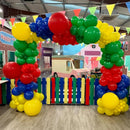 Red Blue Yellow Green Balloons 12 Inch Rainbow Colorful Latex Party Balloon — 3