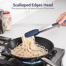 U-Taste Kitchen Tongs for Cooking, 600ºF Heat-Resistant, 3Pcs/Midnight Blue — 4