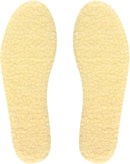 Knixmax Warm Lambswool Insoles for Men, Latex Cushion Inserts 1 Pair EU46 - 1 Pair: Beige — 1