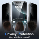JETech Privacy Screen Protector for iPhone 16 Pro, 2-Pack photo 3