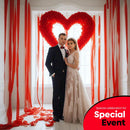 4 Red Streamers, 328ft Pack of Crepe Paper Party Decorations | 4 Pack - Red — 7
