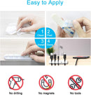 INCHOR Cord Organizer for Desk, White Cable Organizer Cable Clips 2 Pack photo 6