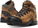 Danner 453 5.5" Waterproof Hiking Boots for Men - Nubuck Leather Upper with Breathable Gore-Tex Lining, Toe Cap, and TFX Traction Outsole - Dark Tan — 1