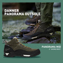 Danner Panorama 6" Waterproof Hiking Boots for Men - Black Olive - New — 3