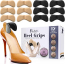 Ballotte Premium Heel Pad Heel Grips for Women & Men Multicolor 3m(12 Pack) - Multicolor 3m (12 Pack) — 1