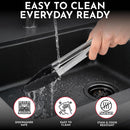 Kitchen Tongs - 12, 9 & 7 Inch Locking Silicone Tongs for Cooking, Set of 3 — 6