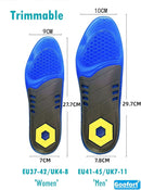 Goofort Work-Boots-Optimized Gel Insoles Anti-Fatigue Arch Support Insoles Plantar Fasciitis Heavy Duty Sports Men Women Insole Orthopedic Flat Feet Heel Pain Relief 3D-Xpain™-Pro Comfy Shoe Inserts - 3d-xpain Pro Us - 3d-xpain Classic — 5