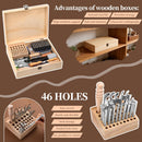 424 Pcs Leather Working Kit Leather Crafting Kits Leathers Tooling Kit — 7
