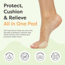 ZenToes Bunion Pads to Wear with Shoes, Waterproof Protectors, 48 Count | Beige | 48 Pack — 2