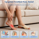 KTSAY Metatarsal Pads with Gel Pad for Women and Men, Foot Pads for Ball Pain Relief, Morton's Neuroma, Metatarsalgia Support (2, Beige, Large) 3