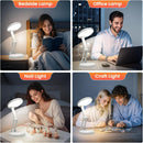One Fire Rechargeable Table Lamp, 3600mAh Battery Operated Lamp Dorm Lamp — 6
