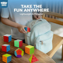 STEAM Life Speed Cube Set 8 Pack Magic Cube | Includes 3x3, 2x2, 4x4 Speed Cube, Pyramid Cube, Megaminx Cube Bundle Collection Cube Toys for Kids & Adults — 5