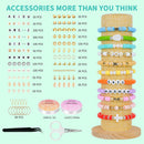 Friendship Bracelet Kit, 14,000pcs 48 Colors Clay Beads for Jewelry Making — 4