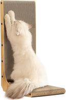FUKUMARU Cat Scratcher, 26.8 Inch L Shaped Cat Scratch Pad for Indoor Cats — 1