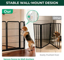FXW Dog Gate, Extra Wide Adjustable for Openings Up to 83", 32" H