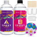 Bond Craftor 64oz Epoxy Resin Kit, High Gloss 1:1 Resina Epoxica for DIY — 1