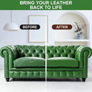 STARTSO WORLD Leather Recoloring Balm, Pine Green Leather Repair Kit for Furniture, Leather Dye, Leather Color Restorer for Couches — 6