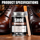 Shoe Repair Glue with Brush Applicator, High Viscosity Transparent, 6Oz — 7