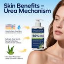 60% Urea Cream 10.5 oz, Fragrance-Free Body Lotion with 2% Salicylic Acid, Foot Cream and for Feet, Cracked Heels, Dry Skin & Callus Remover, Maximum Strength Moisturizing Cream — 7