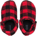 Crocs Unisex Adult Classic Cozzzy Lined Slipper – Buffalo Plaid - Varsity Red/Black — 3