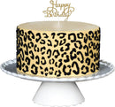 CrafTreat Reusable Cheetah Print Stencil – 6x6 Inch Cheetah Skin Pattern for Cake Decorating, Furniture Painting, DIY Crafts, and Home Décor Projects — 2