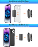 【2-PACK】Magnetic phone holder for Car Dash Magnetic Car Mount for iphone | Black photo 5