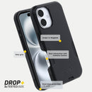 OtterBox iPhone 16 Commuter Series Case - Sagebrush Green, Thin & Protective iPhone Case, Dual-Layer, Impact Absorbing iPhone Case — 7