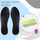 1 Pair Carbon Fiber Insole for Men & Women - Rigid Carbon Fiber Shoe Insert for Hallux Rigidus, Turf Toe, Morton's Toe (11.85' / 300mm - Men's 12.5 / Women's Size 13.5) — 2