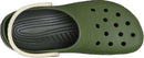 Crocs Unisex Adult Classic Retro Sport Slip On Clogs – Army Green — 6