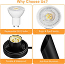 Uplighting Indoor Floor Can Lights,Spot Lights 7W 3000K GU10 LED Up Lights — 5