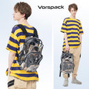 Vorspack Clear Backpack for School, Heavy Duty See Through Bookbag, Black | Large — 5