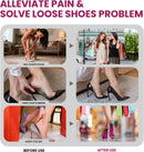 Soft Gel Heel Grips Inserts - Bukihome Non-Slip Heel Liners for Shoes Too Big, Skin-Friendly Back Heel Cushions Prevent Hard Shoe Rubbing Callus Alleviate Pain Fatigue, Men Women (3 Pairs) — 2