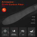 Carbon Fiber Insole 1PC, Carbon Fiber Foot Plate for Hallux Rigidus Relief,Turf Toe,Foot Fractures,Rigid Carbon Shoe Insert for Sports, Alternative to Post Op Shoe,Fit Men Size 6.5/Women 7.5 — 3