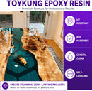 Deep Pour Epoxy Resin, 1.5 Gallon 2 to 4 Inch Depth Crystal Clear Bubble Free High Gloss Self Leveling for River… — 3