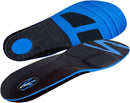 Tactical Trainer Orthotic Insoles - Arch Support Metatarsal Pad & Gel Plugs Prevent Foot Pain Plantar Fasciitis & Shin Splints - (Blue) - Men 10-9.5 Women 11-10.5 1