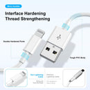 [ Apple MFi Certified ] iPhone Charger 6ft, Long Lightning to USB Cable 6 Feet, Fast Apple Charging Cable Cord 6 Foot for iPhone 14 Pro Max/13 Pro Max/12 Mini/11 Pro/11/XS/XR/8/7/6s/iPad,Air 6