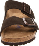 Birkenstock Unisex Adult Arizona Soft Footbed Sandals – Mocha Suede — 3