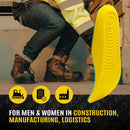 MEGAComfort Anti-Fatigue Insoles for Men and Women - Memory Foam for Work Shoes, Boots, Steel Toe - Reduce Pain, Tired Feet — 2