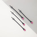 HICKIES Tie-Free Laces | Black Pink — 5