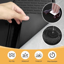 Silicone Coffee Mat, 24''x16'' Bar Mat with Detachable Dish Drying Mat - Fits Under Coffee Maker & Dish Rack — 7
