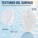 2 Pairs Transparent Self-Adhesive Silicone Gel Thong Sandal Forefoot Insoles Flip Flops Slippers Cushion Inserts Grip Pads Non Slip Pain Relief for Toe Posts Protectors for Women and Men — 3