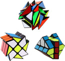 AHYUAN Speed Cube 3 Pack Magic Speed Puzzle Toy 3x3x3 Windmill 3x3 Axis V2 Fisher Toys Sturdy and Smooth Speed Cube Puzzles Toy for Kids and Adults — 1