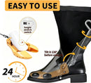 Boot Stretcher,Shoe Stretcher Wide Feet Women Men, Shoe Widener Boot Expander Size7-13 | Yellow — 3