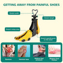 2 Pieces Shoe Stretcher Boot Stretcher, Adjustable Width and Length Shoe Expander Shoe Widener Stretcher Women Men | yellow | Yellow — 4