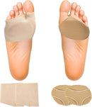 2 Pairs Metatarsal Pads Women & Men, Non Slip Ball of Foot Cushion for Sesamoiditis, Metatarsalgia, Morton'S Neuroma, Reusable Foot Pads with Inserts 1